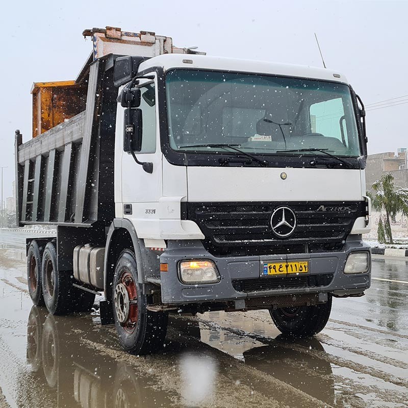 مشخصات، بررسی و قیمت اتاق کمپرسی مایلری مرسدس بنز آکتروس | ماهر صنعت