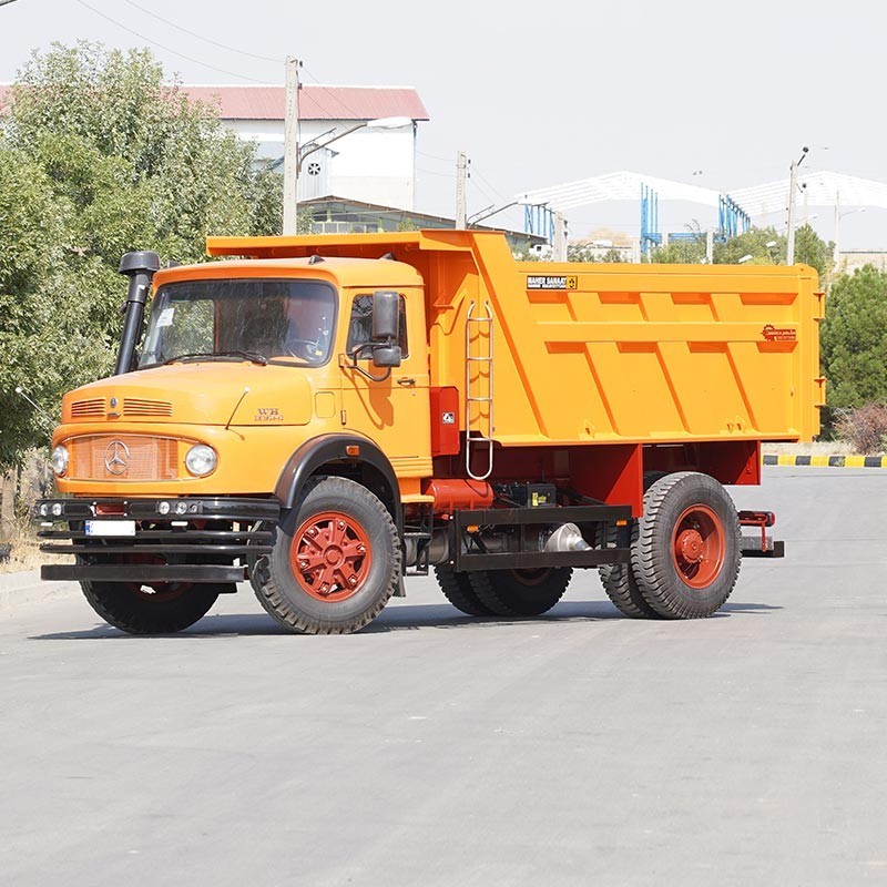 مشخصات، بررسی و قیمت اتاق کمپرسی مایلری بنز 1924 جک جلو | ماهر صنعت